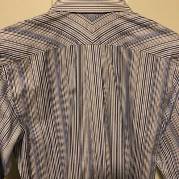 Denver Hayes Mens Small Slim Fit Button Down Shirt - New with Tags - Picture 8 of 9